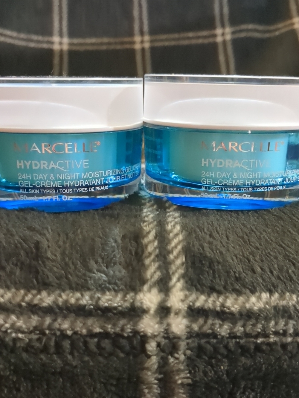 Two Marcelle Hydractive 24HR Day & Night Moisturizing Gel Cream